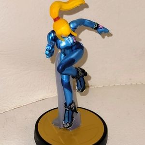 Amiibo Zero Suit Samus Super Smash Bros